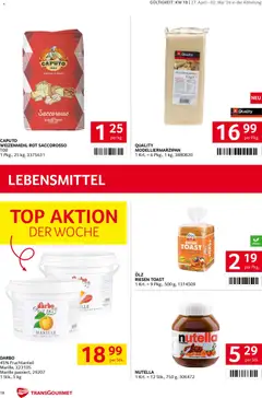 Transgourmet Flugblatt ab 27.04.2026 gültig | Seite: 17 | Produkte: Libacomb, Creme