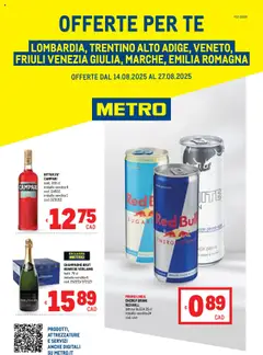 Anteprima del volantino Volantino Metro	 valido a partire dal 14.08.2025