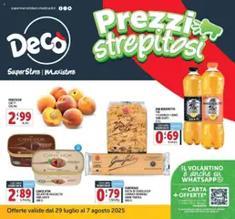 Anteprima del volantino Decò MaxiStore - Napoli catalogo valido a partire dal 29.07.2025