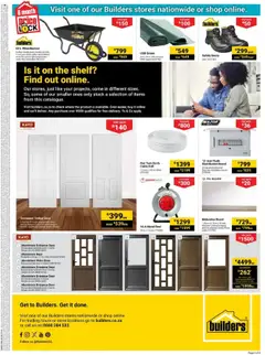 Builders - Price Lock Low Prices │ valid from 01.07.2025 | Page: 4 | Products: Boots, Frame, Wheelbarrow, Stock
