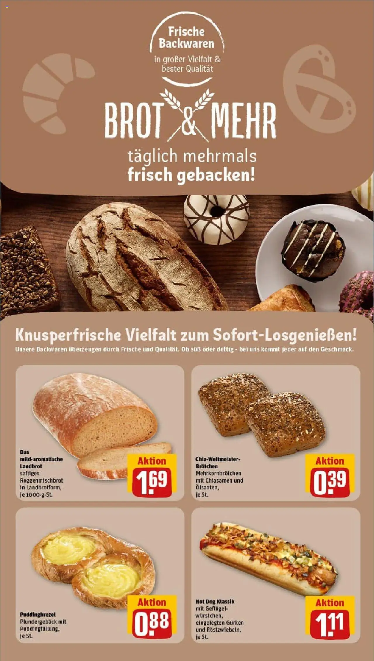 Rewe prospekt Fröndenberg	 – gültig ab 06.10.2025 | Seite: 27 | Produkte: Brot, Gurken
