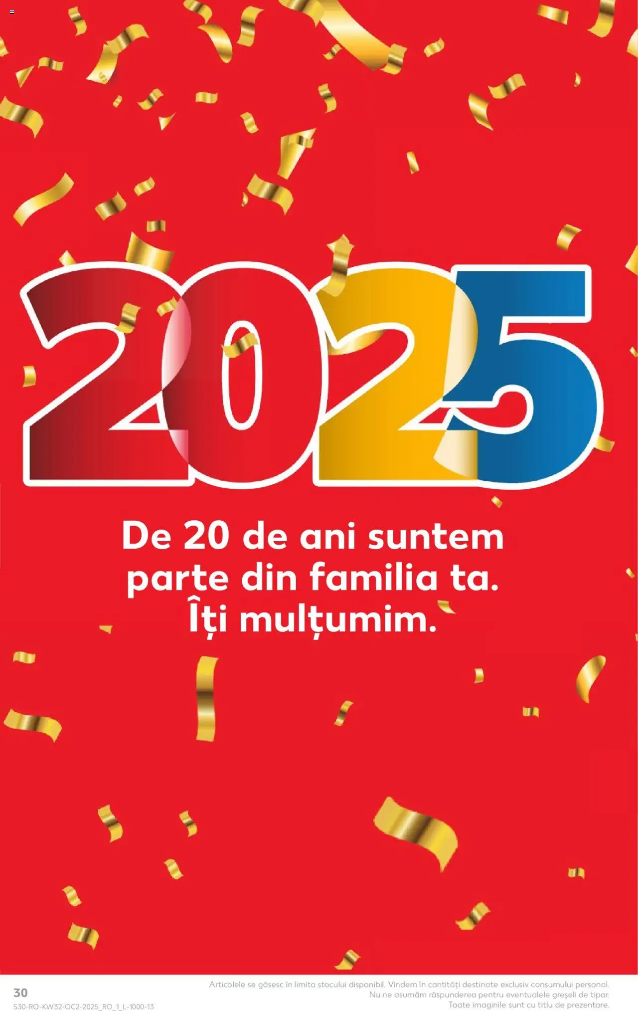 Catalog Kaufland - Tulcea – valabil de la 06.08.2025 | Pagină: 30