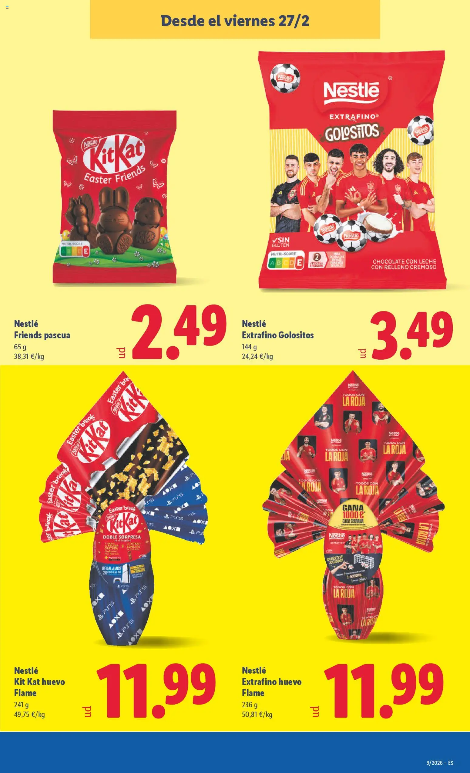 Lidl folleto │ válido desde el 23.02.2026 | Página: 33 | Productos: Leche, Chocolate, Chocolate con leche