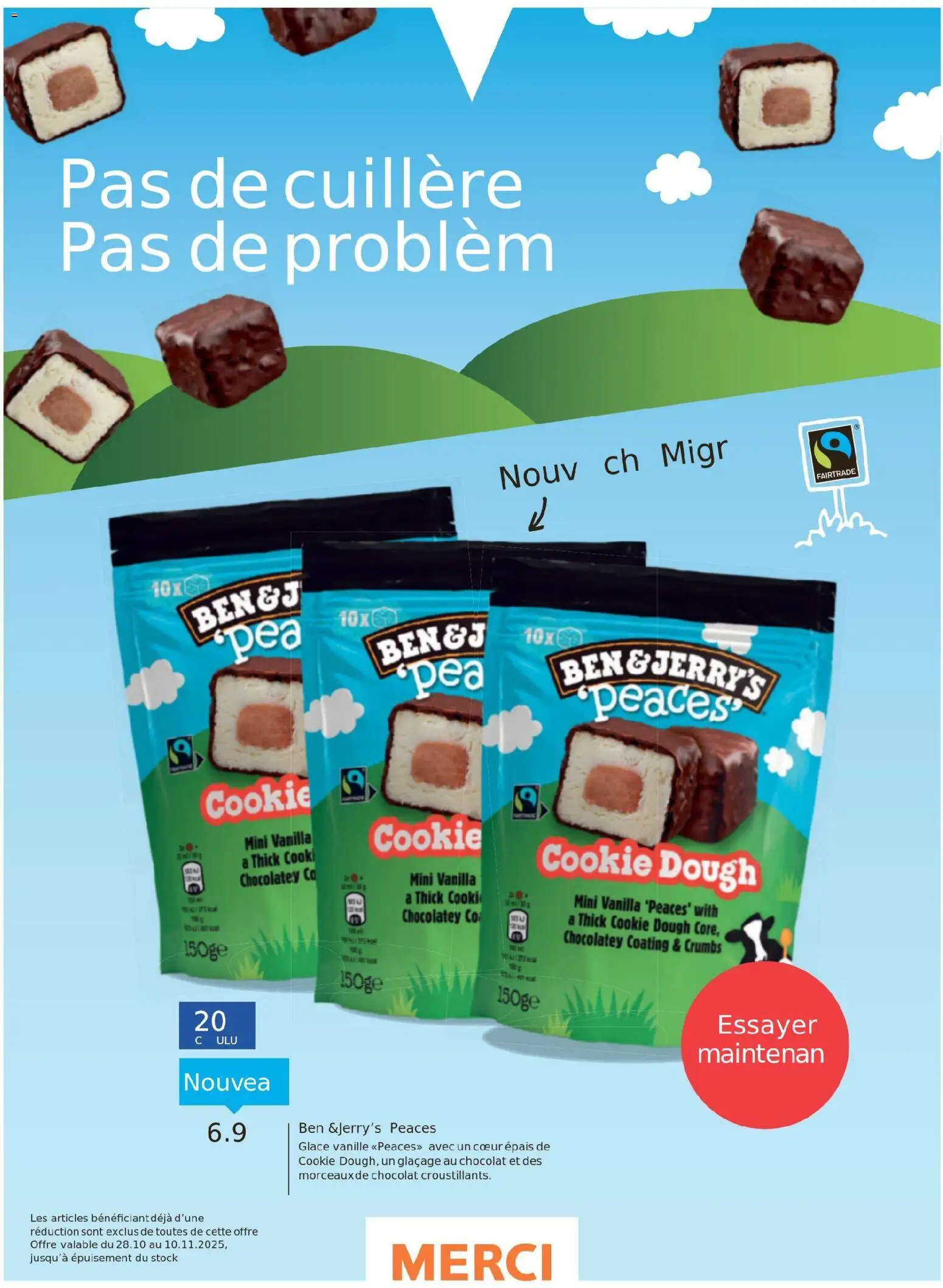Migros Magazin FR – gültig ab 27.10.2025 | Seite: 44 | Produkte: Glace