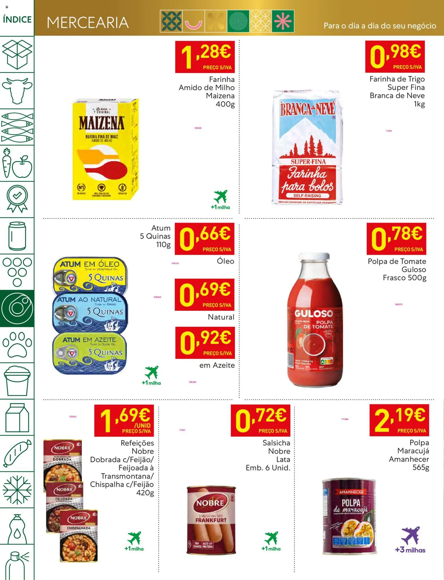 Recheio folheto │ válido de 23.12.2025 | Página: 34 | Produtos: Azeite, Salsicha, Tomate, Milho