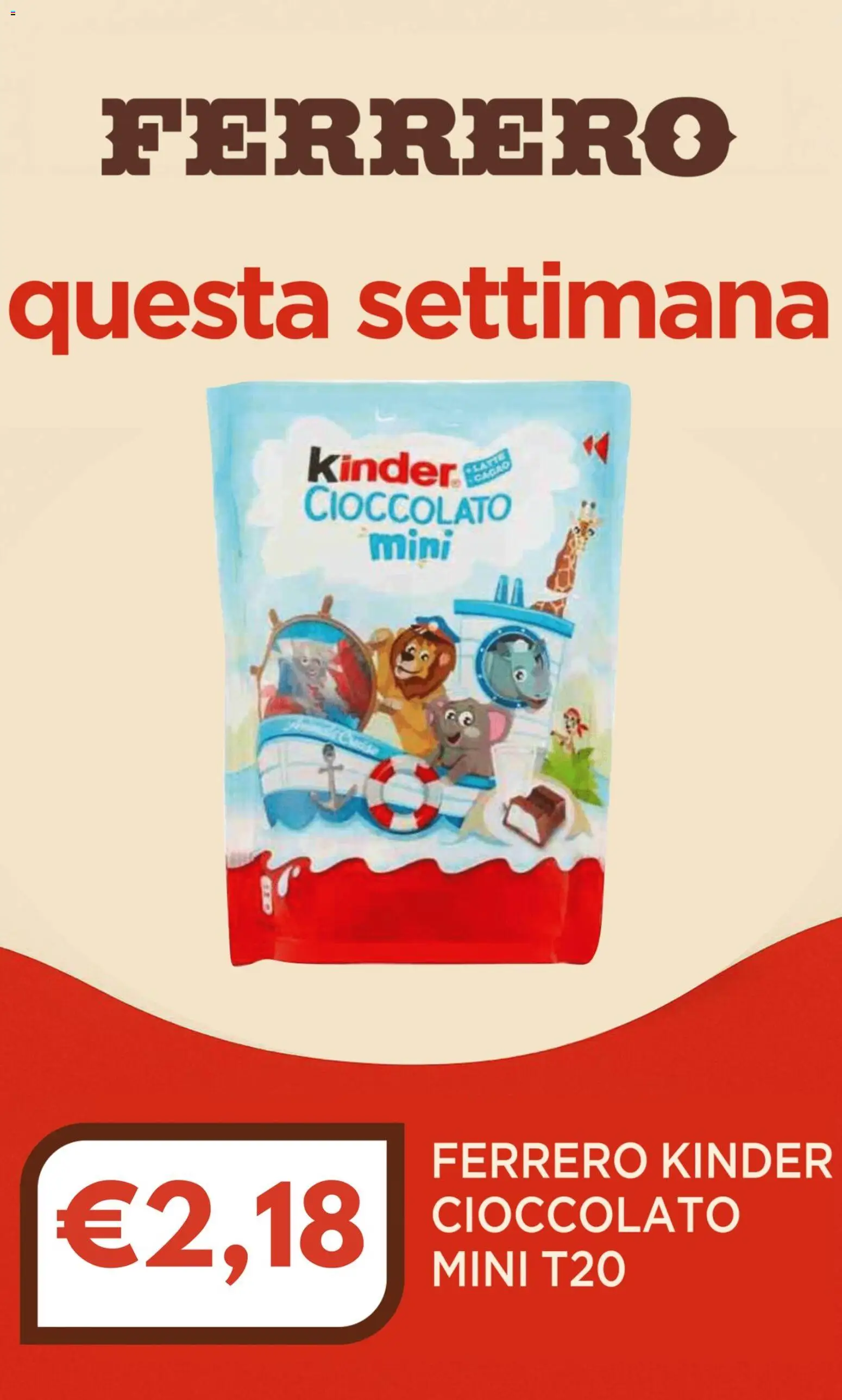 Volantino Primo Prezzo del 20.01.2026 | Pagina: 5 | Prodotti: Cioccolato