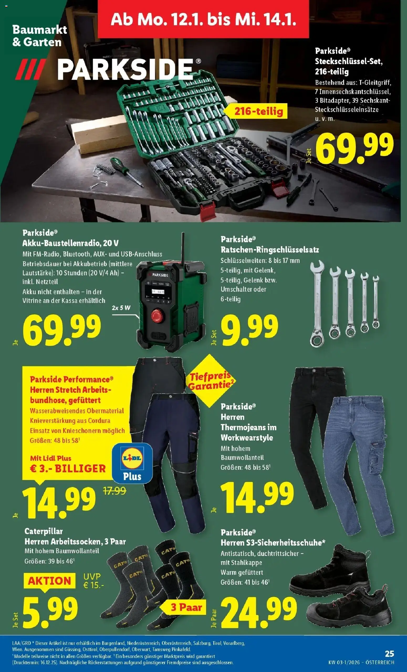 Lidl Flugblatt - Jenbach, Eferding, Dornbirn gültig ab 08.01.2026 | Seite: 31