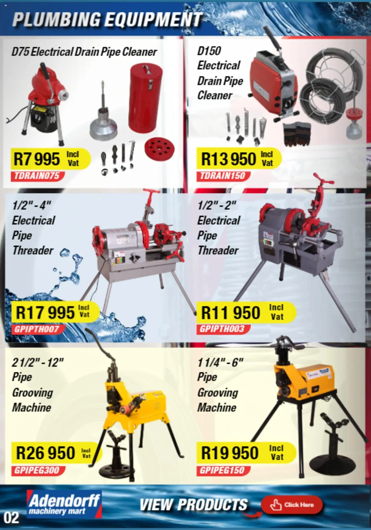 New Adendorff catalogue – valid from 01.01.2026 | Page: 4 | Products: Pipe