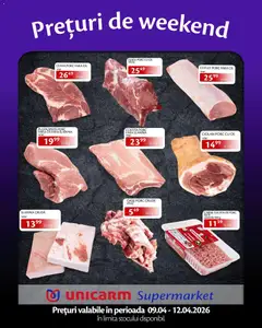 Ofertele Unicarm valabile de la 09.04.2026