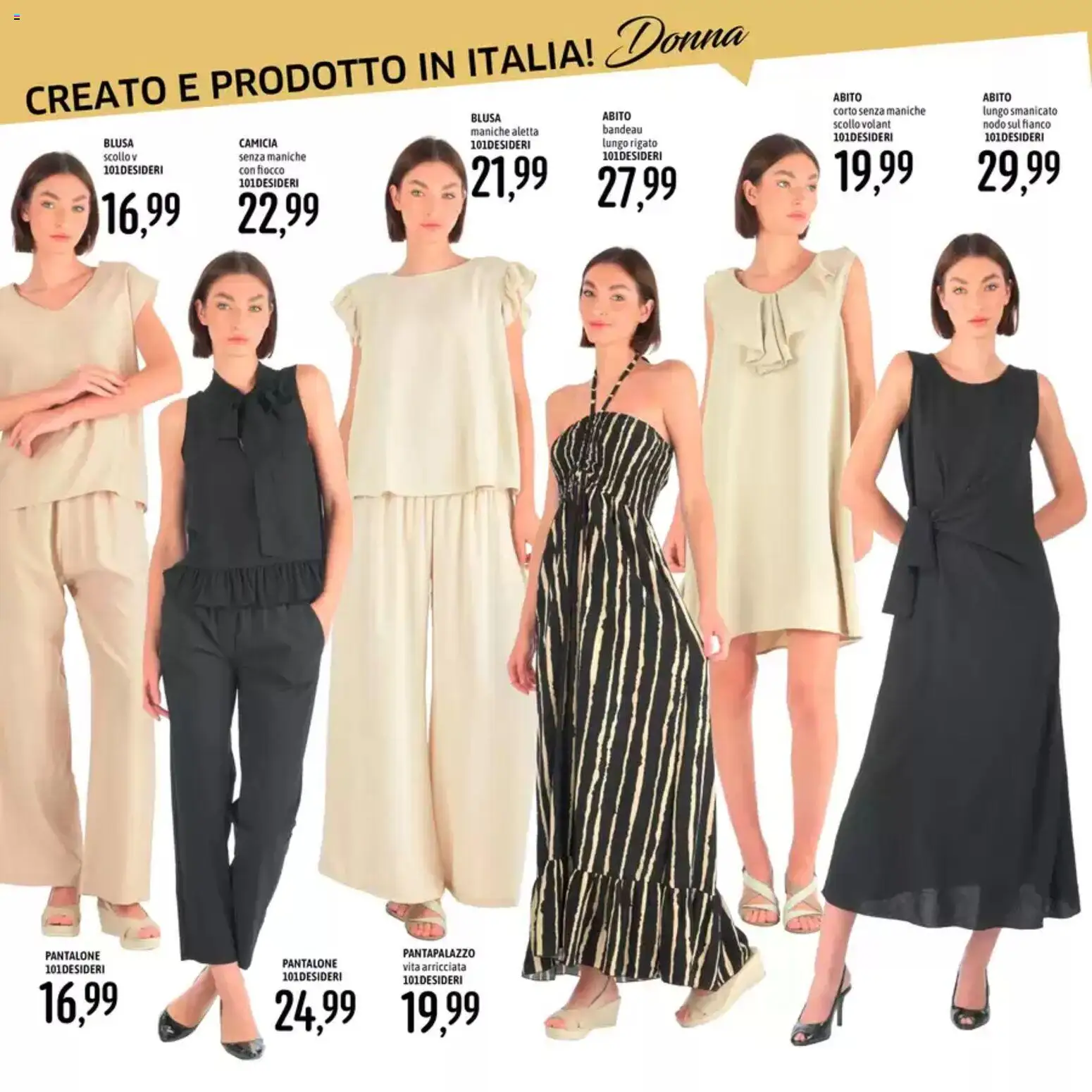 Volantino Emisfero del 20.04.2026 | Pagina: 23 | Prodotti: Camicia, Smanicato, Abito, Blusa