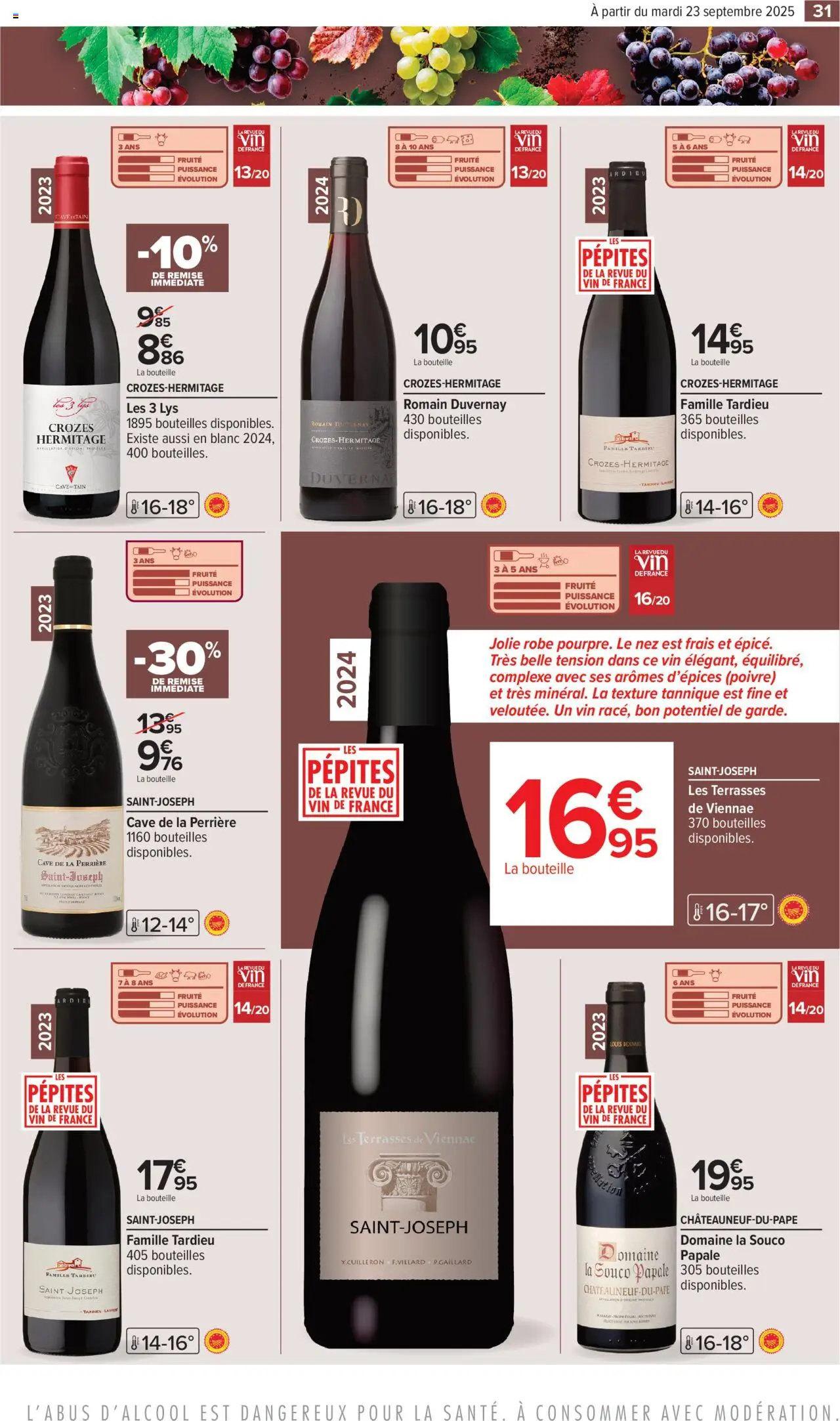  | Page: 35 | Produits: Robe, Poivre, Vin