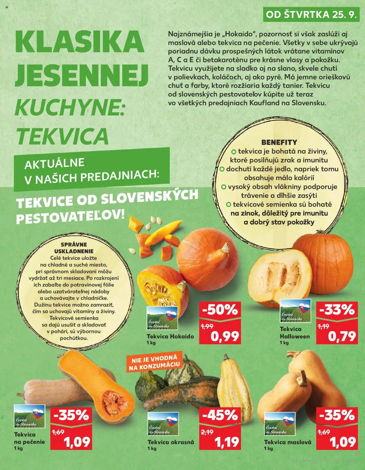Nové Kaufland akcie – leták je platný od 25.09.2025 | Strana: 9 | Produkty: Kuchyne
