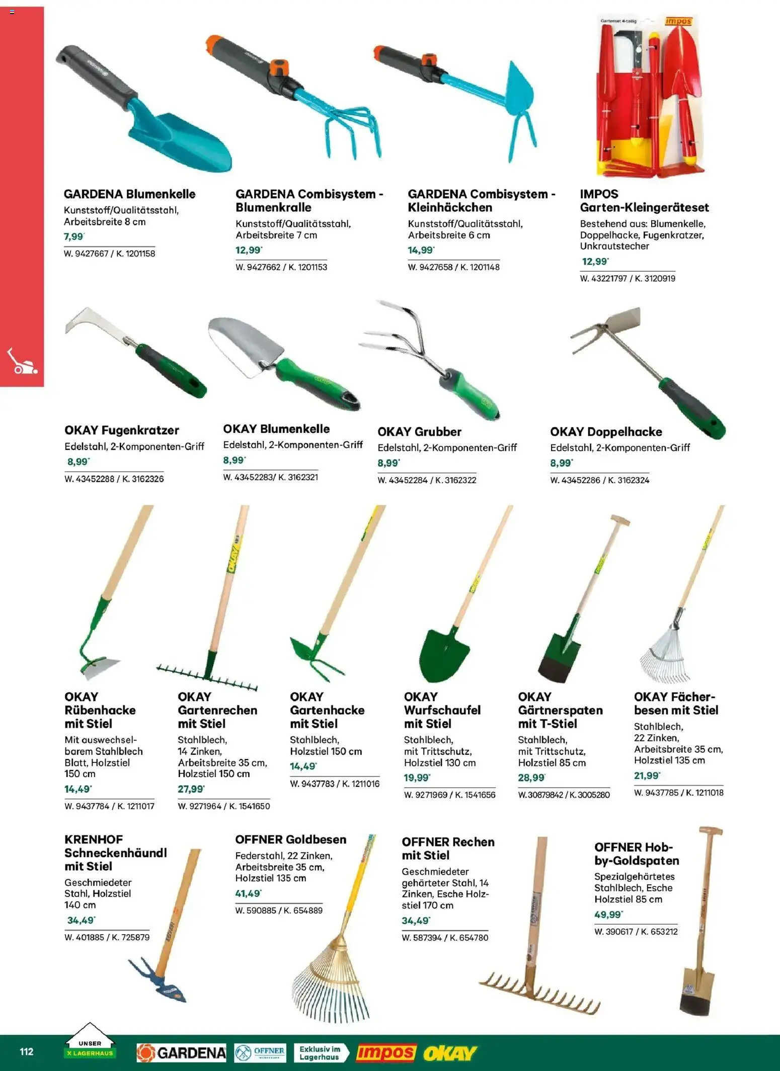 Lagerhaus Garten & Freizeit Katalog 2026 - Innsbruck, Böheimkirchen gültig ab 01.03.2026 | Seite: 112