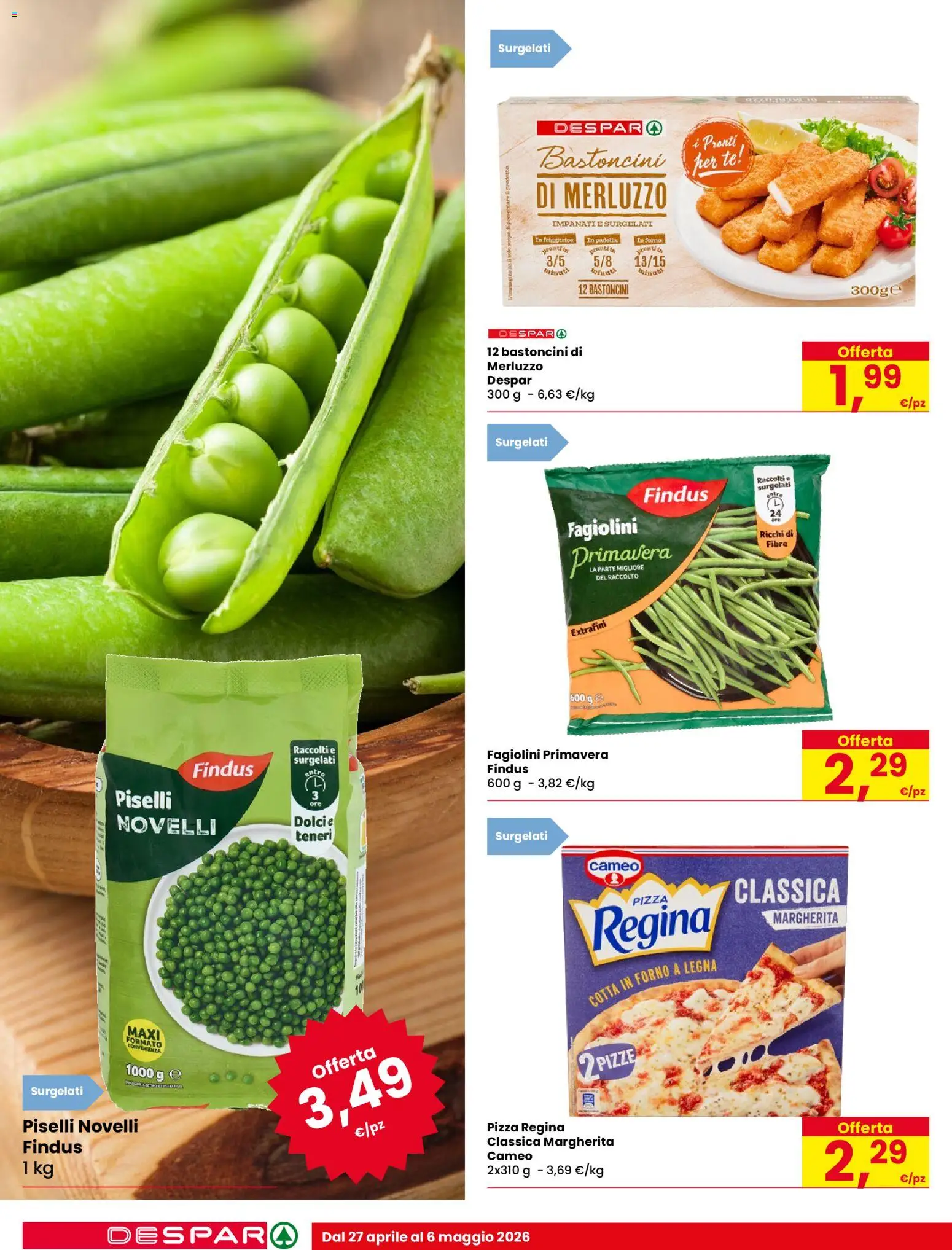 Volantino Despar del 27.04.2026 | Pagina: 8 | Prodotti: Tè, Padella, Forno, Friggitrice