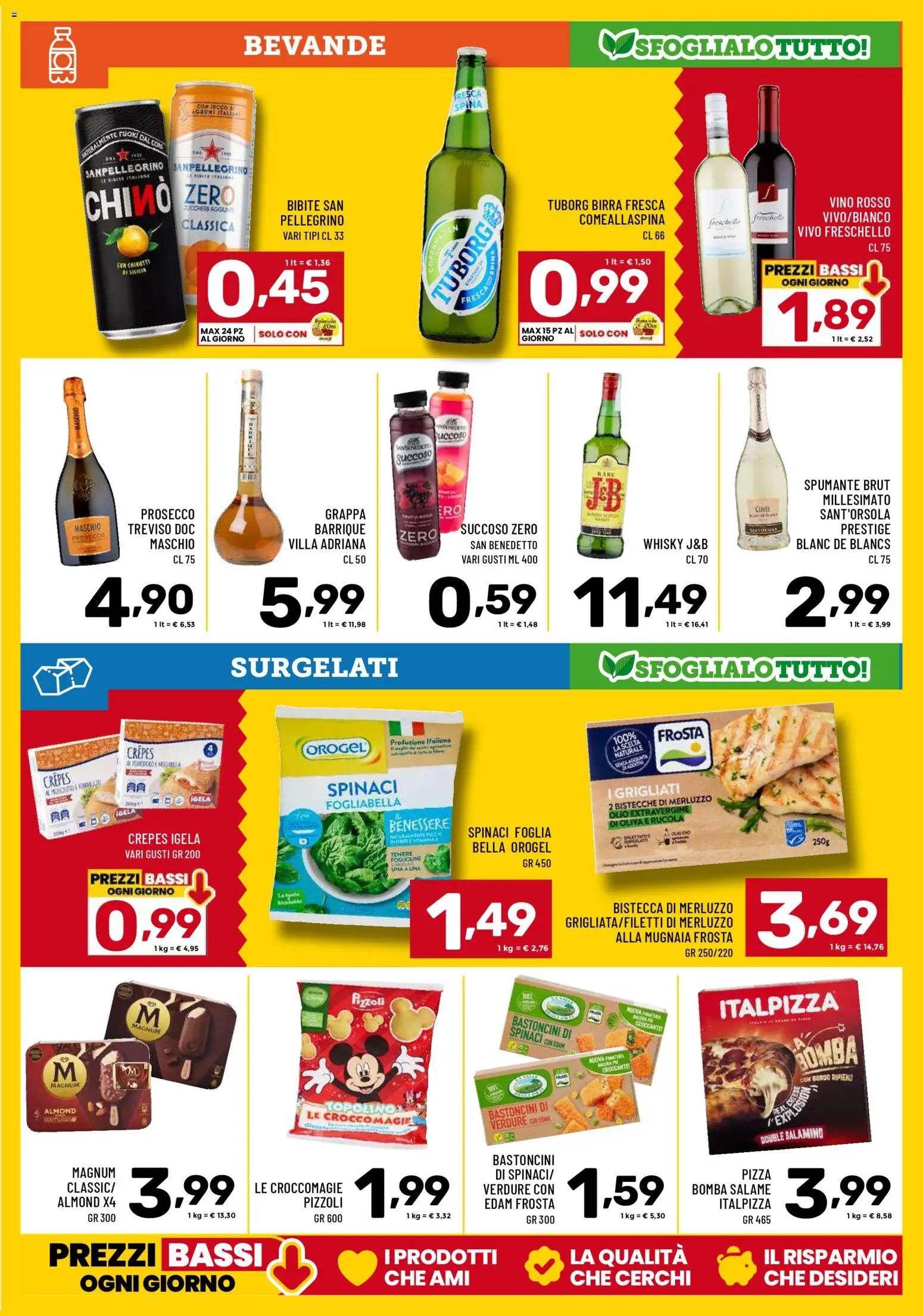 Volantino Il Centesimo del 03.11.2025 | Pagina: 11 | Prodotti: Whisky, Verdure, Olio, Spumante