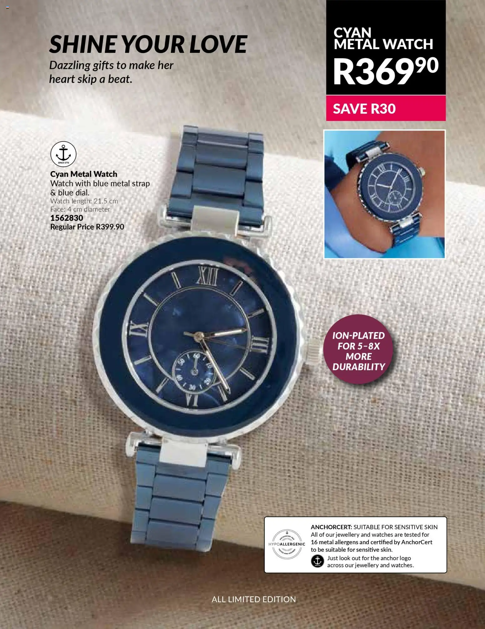 New Avon catalogue – valid from 31.01.2026 | Page: 127 | Products: Watch