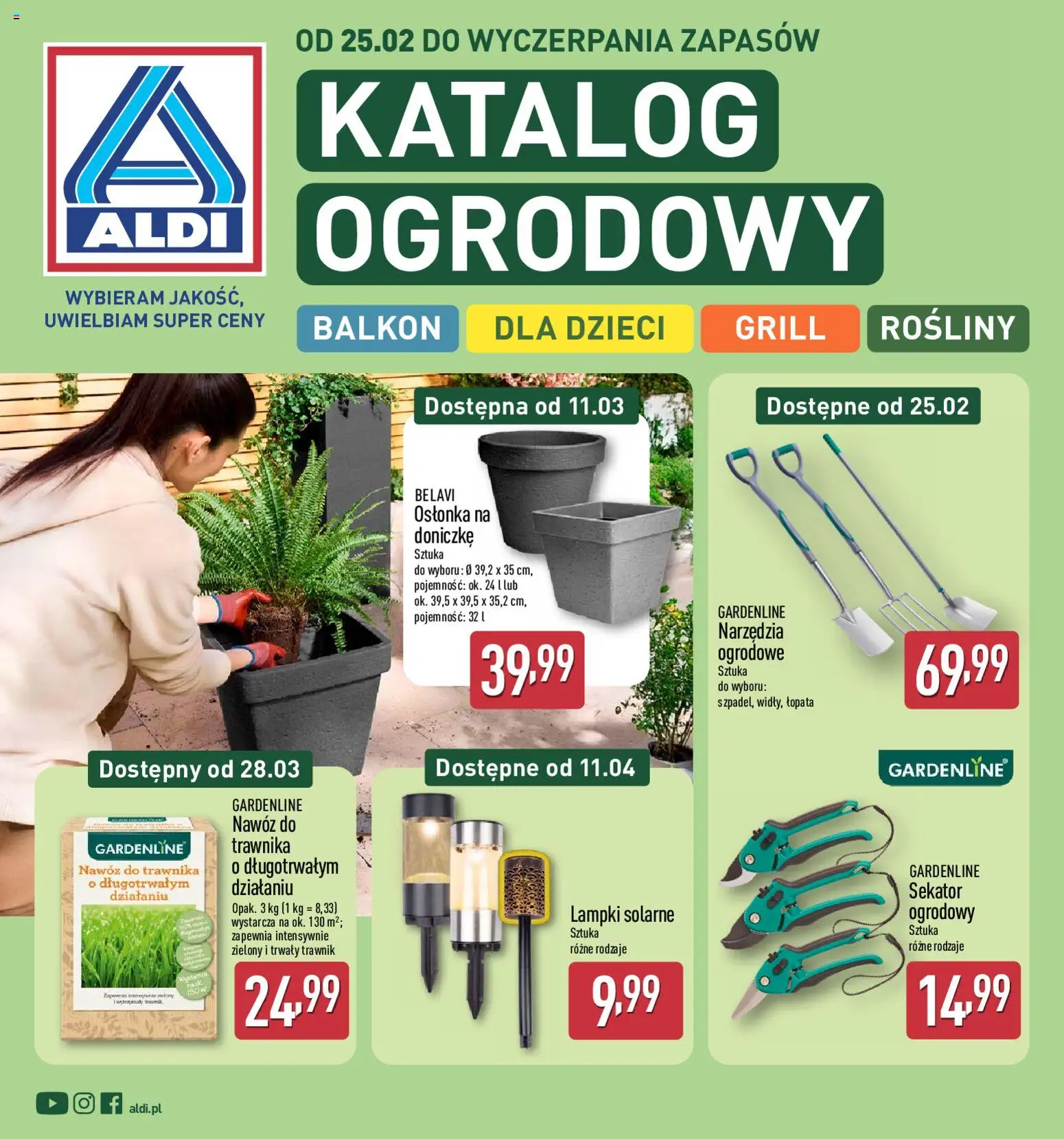 Aldi Polsko katalog od 25.02.2026 | Strana: 1 | Produkty: Lopata