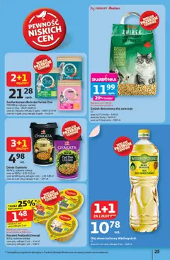 Auchan Gazetka - Jak Pragnę Lata Hipermarket od 20.06.2025 | Strona: 27 | Produkty: Karta, Curry, Karma dla kota, Olej