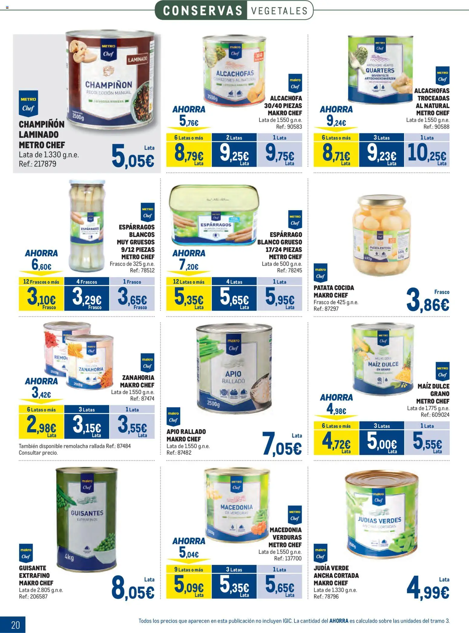 Makro - Especial Despensa Canarias │ válido desde el 02.02.2026 | Página: 20 | Productos: Νερό καρύδας, Zanahoria