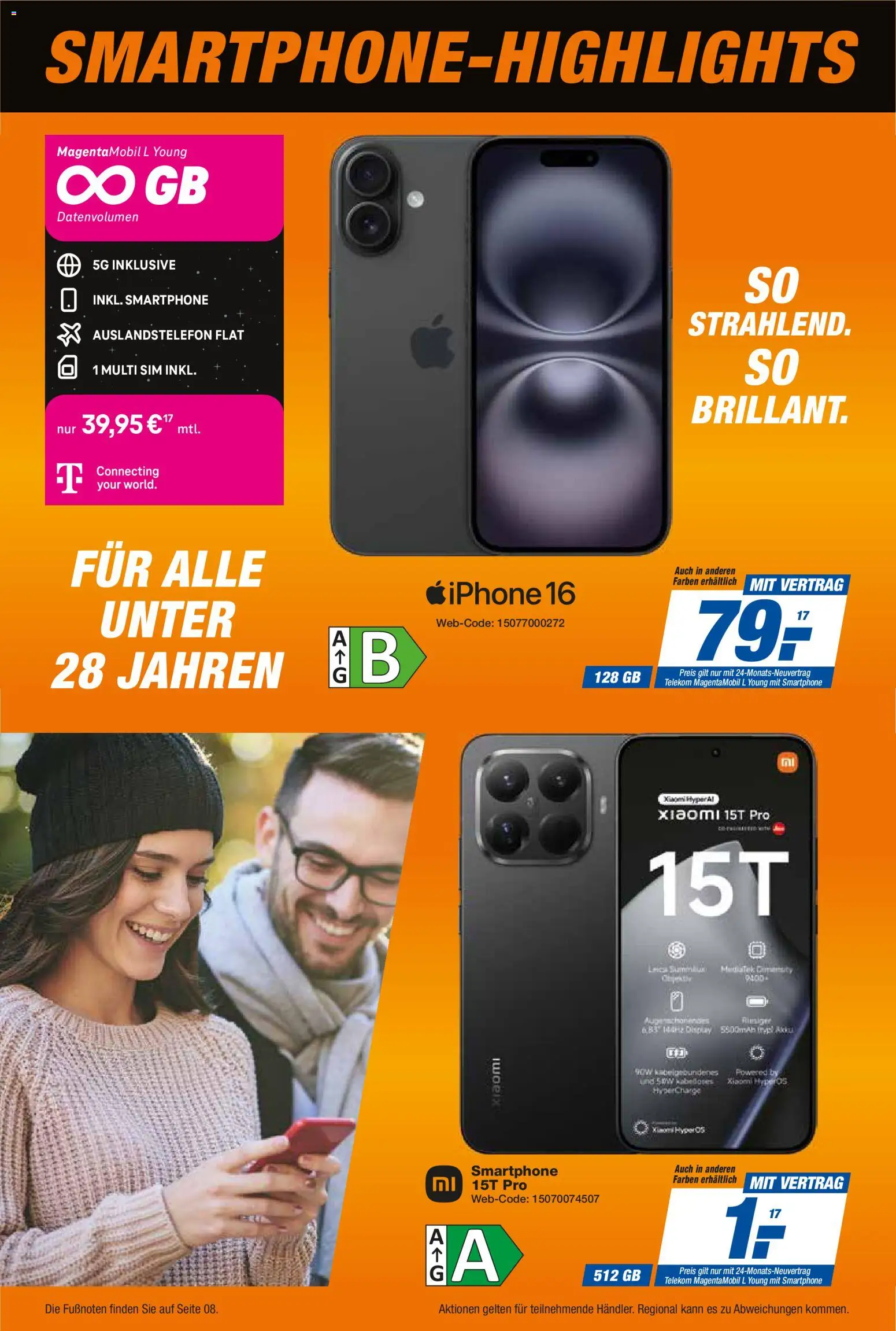 Expert - Black Weeks Smartphone-highlights – gültig ab 22.11.2025 | Seite: 4 | Produkte: Xiaomi, Iphone, Smartphone