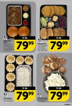 Løvbjerg - Tilbudsavis gyldig fra 27.02.2026 | Side: 11 | Produkter: Kartoffelsalat, Ristede Løg, Salat, Frikadeller