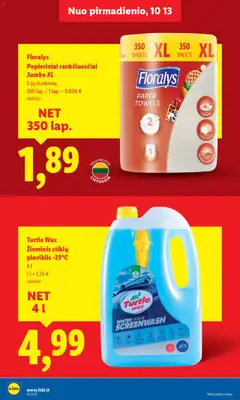 LIDL leidinys galioja nuo 13.10.2025 | Puslapis: 30 | Prekių: Ploviklis
