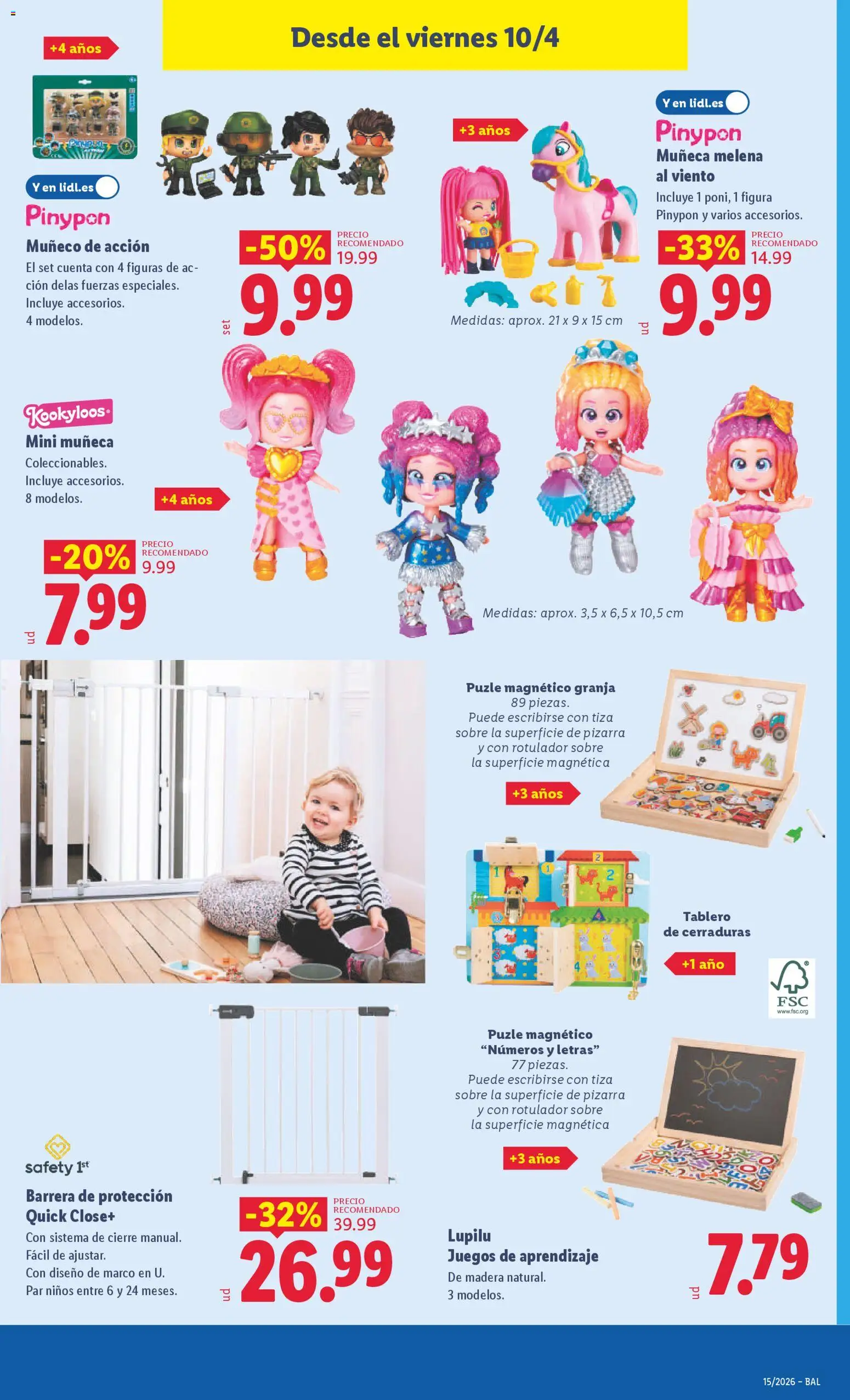 Lidl folleto de bazar │ válido desde el 06.04.2026 | Página: 23 | Productos: Muñeca, Marco
