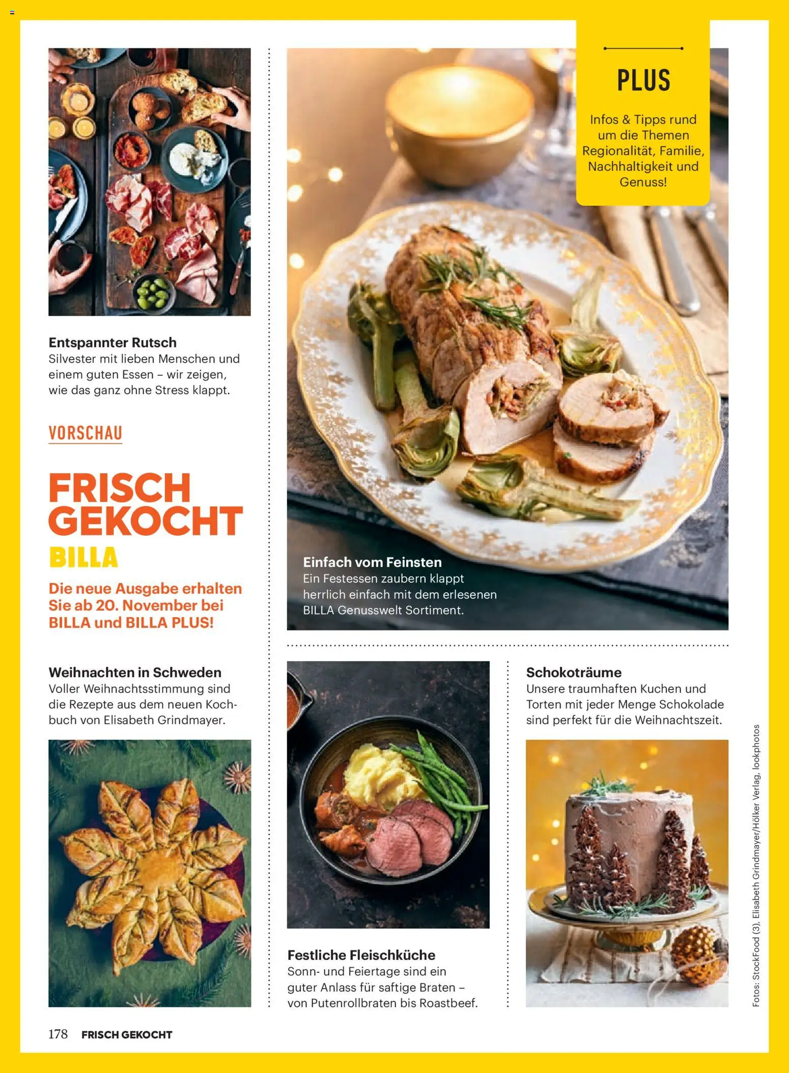 Billa  Frisch Gekocht gültig ab 01.11.2025 | Seite: 172 | Produkte: Schokolade