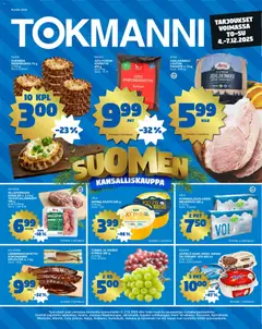 Tokmanni-mainoslehti voimassa 04.12.2025 alkaen