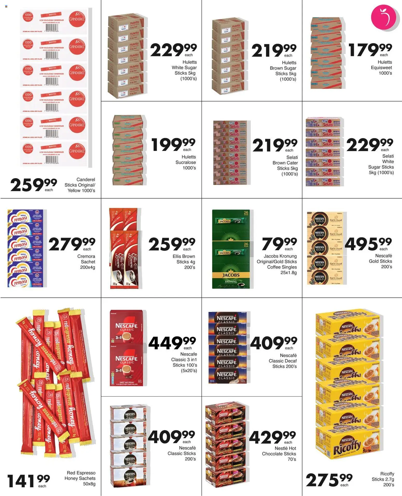 New Save catalogue – valid from 09.02.2026 | Page: 16 | Products: Sweetener, Creamer, Coffee, Chocolate