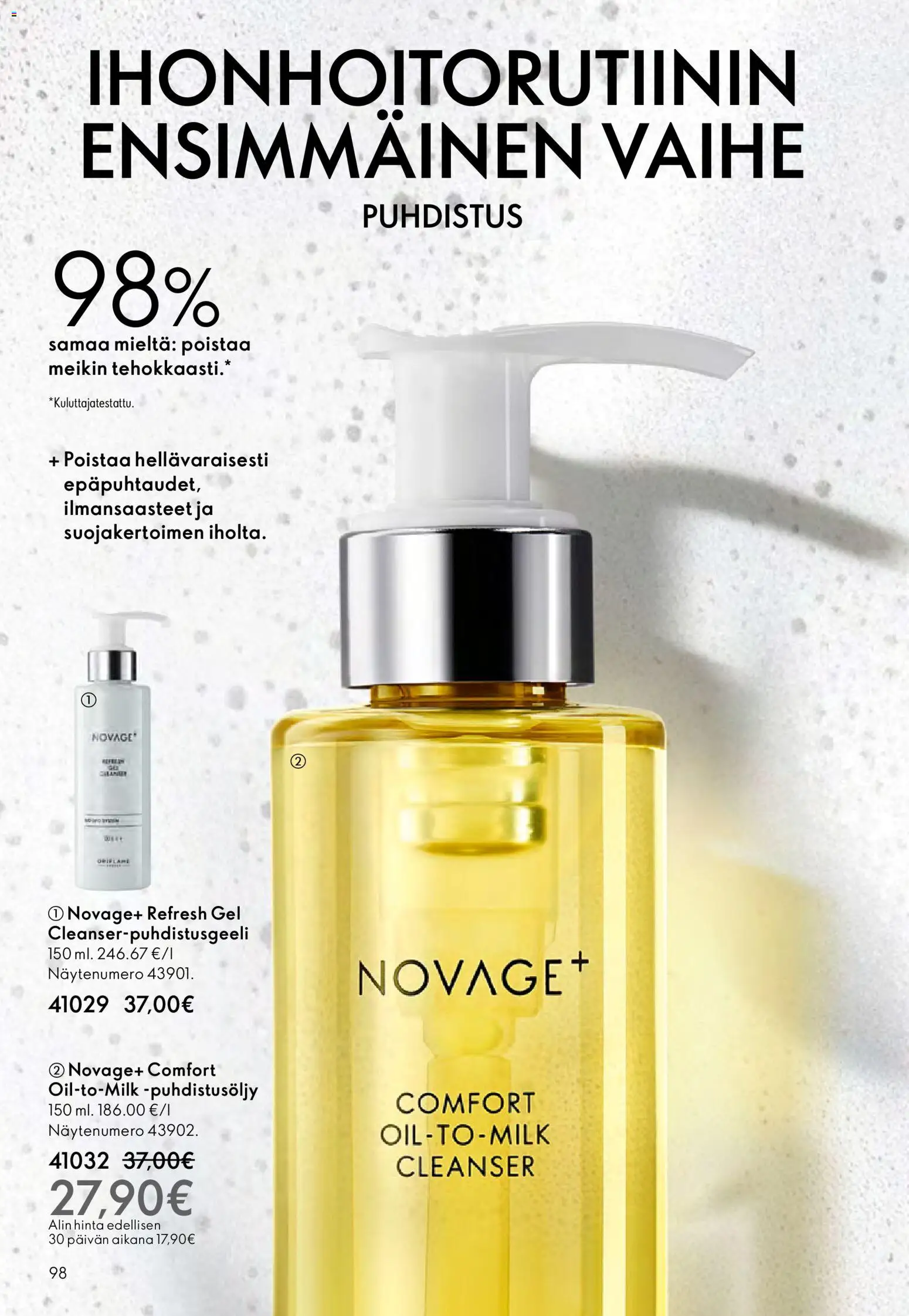 Oriflame - Esite 17 – voimassa 10.12.2025 alkaen | Sivu: 98