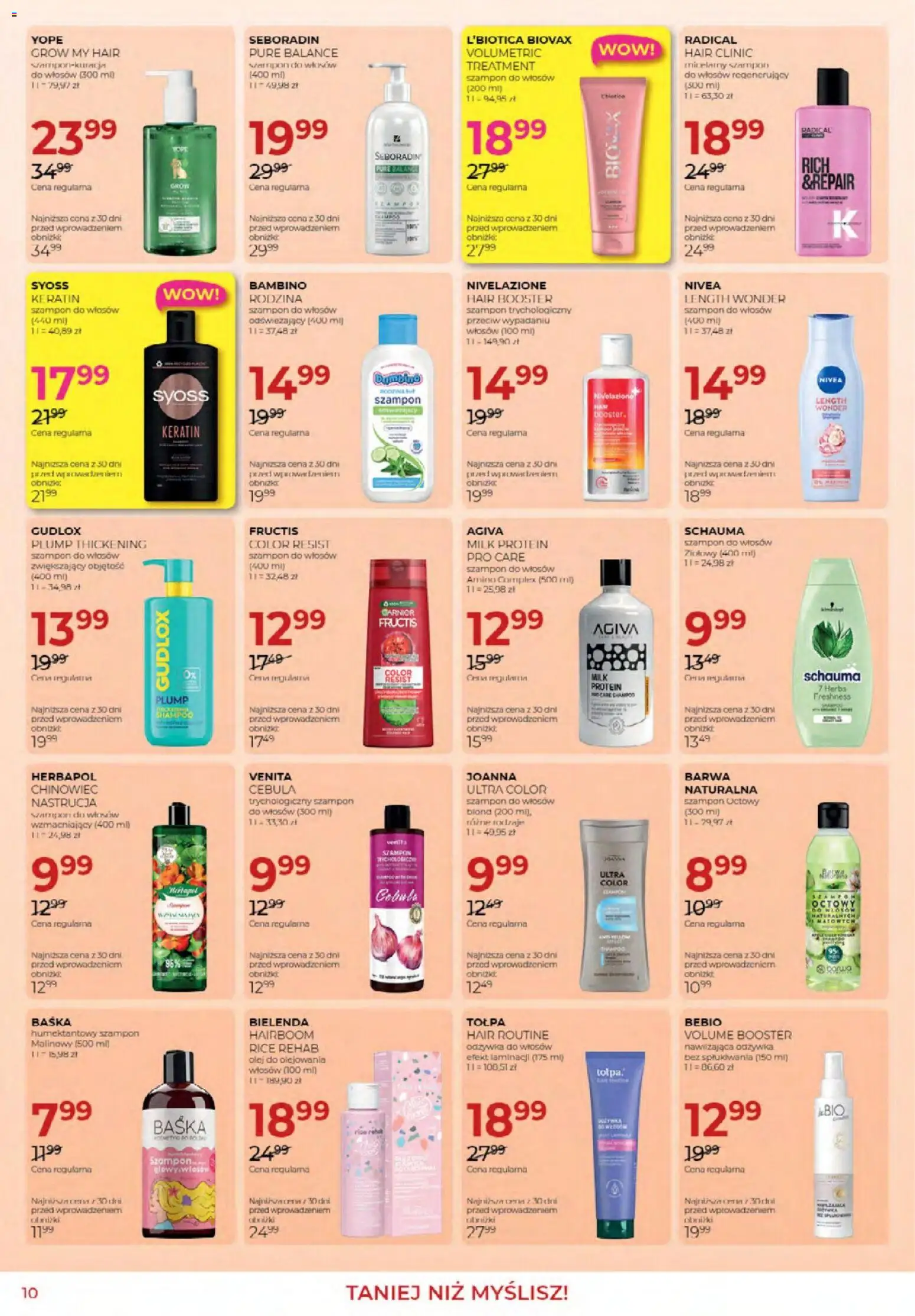 Jawa Gazetka od 03.01.2026 | Strona: 9 | Produkty: Szampon, Odżywka, Odżywka do włosów