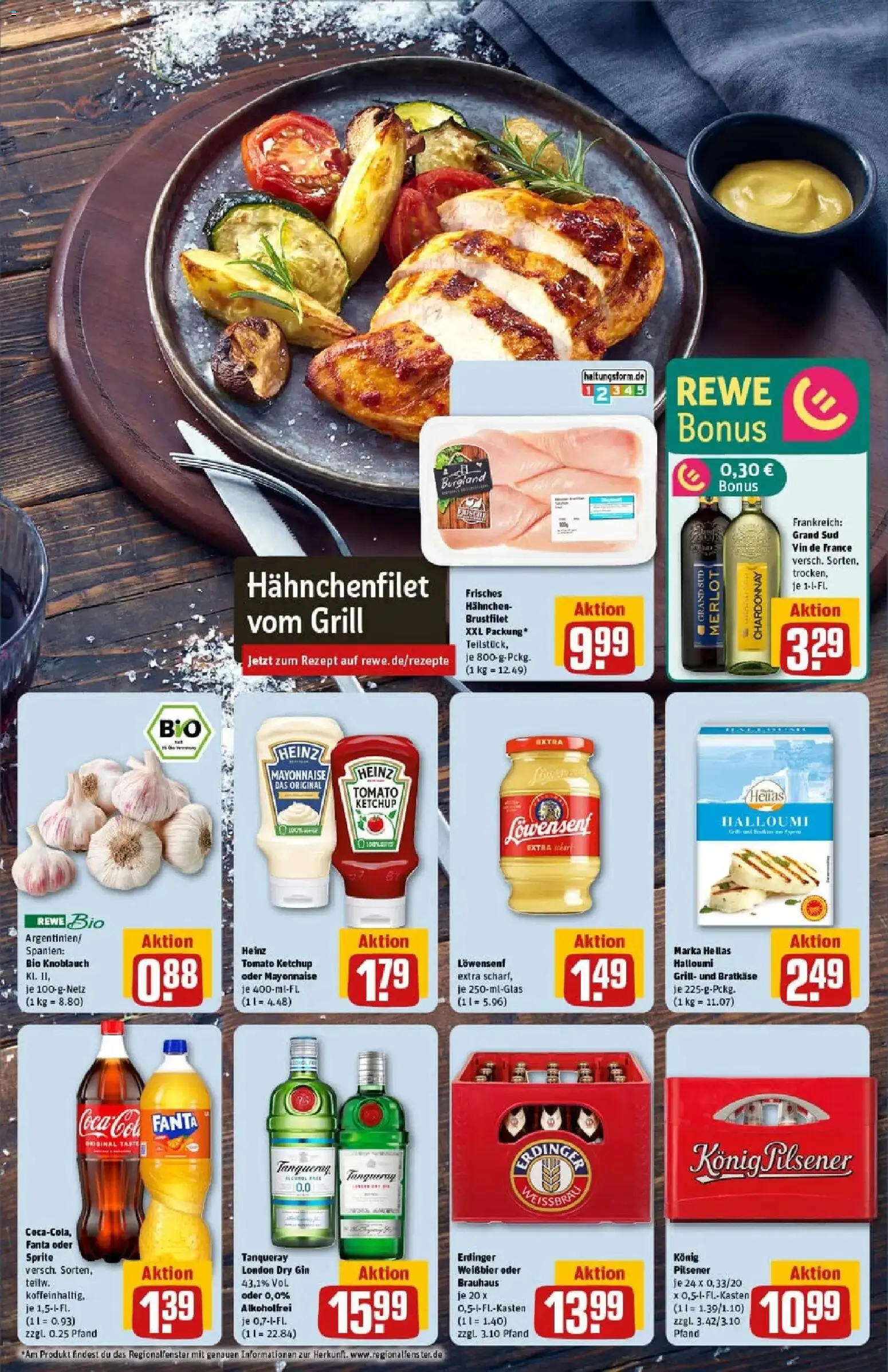 Rewe prospekt Hamburg / Wilhelmsburg	 – gültig ab 10.11.2025 | Seite: 5 | Produkte: Fanta, Weißbier, Grand sud, Gin