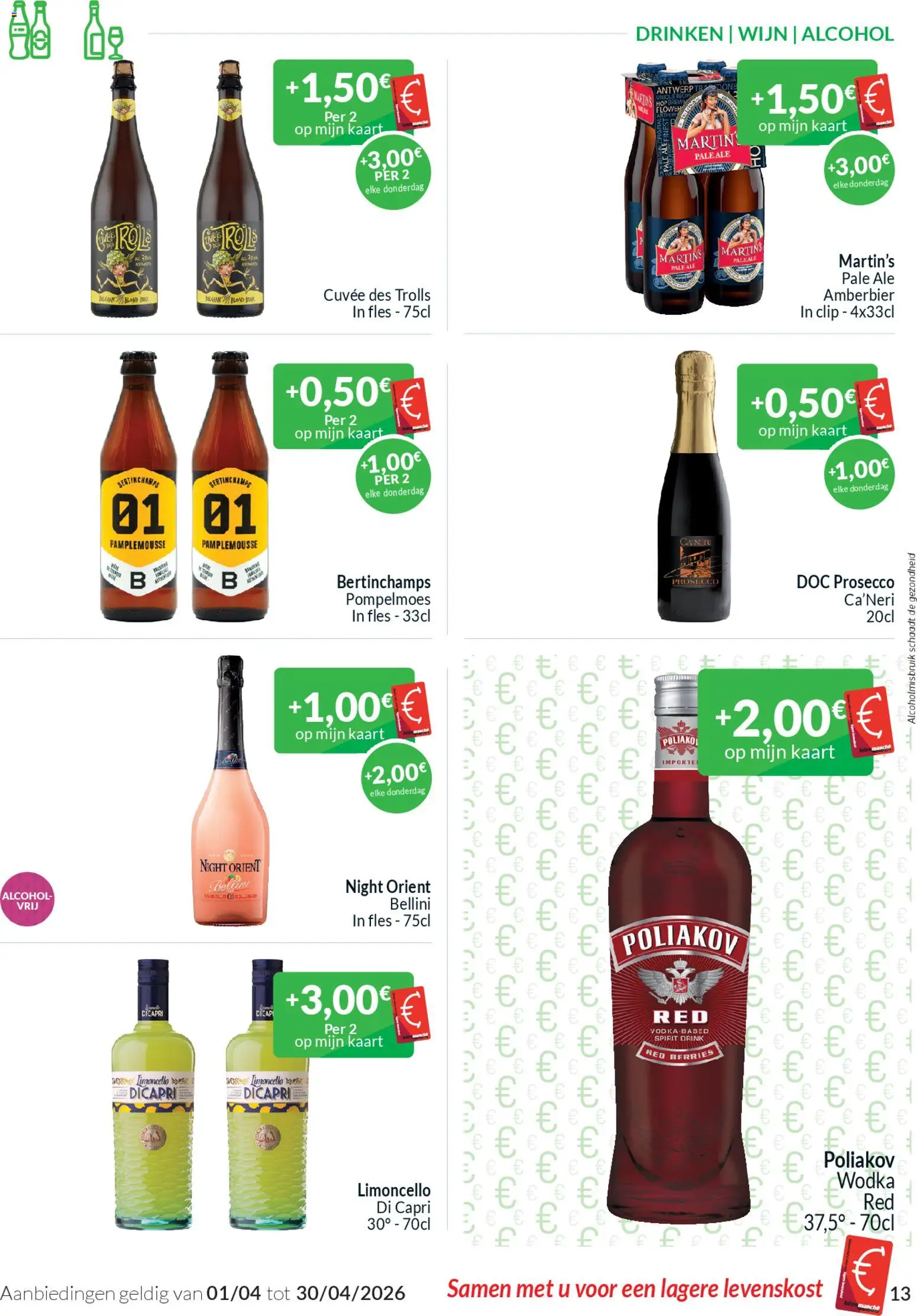 {H1} | Pagina: 13 | Producten: Wijn, Wodka, Alcohol, Kaart