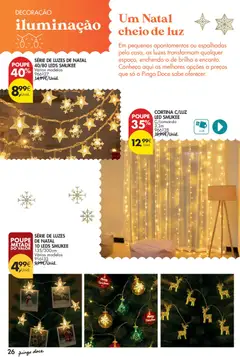 Pré-visualização CORTINA C/LUZ LED SMUKEE, C/comando 3,3m 966128 válido de 11.11.2025 | Página: 26