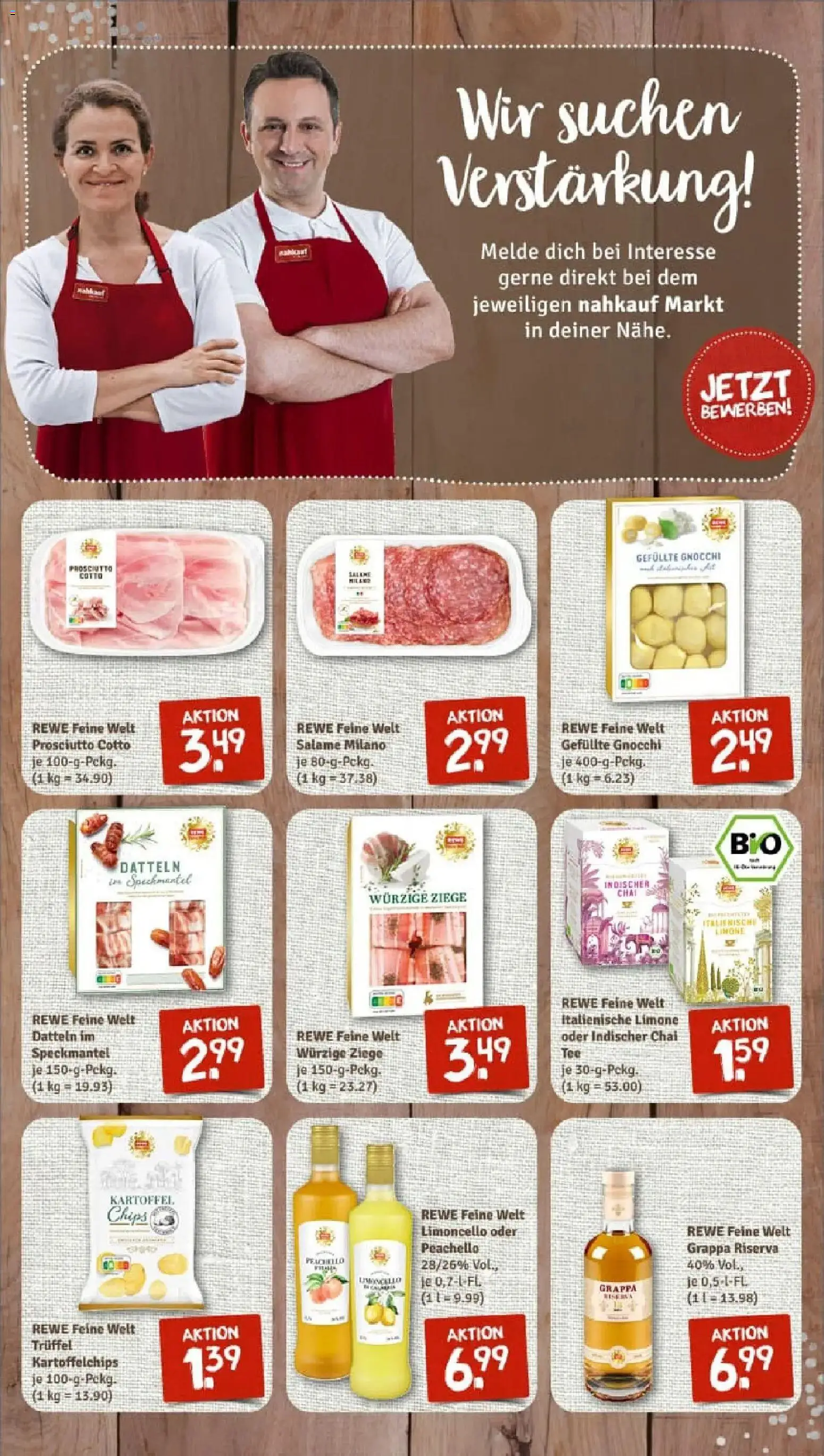 Rewe prospekt Moettingen	 – gültig ab 22.12.2025 | Seite: 11 | Produkte: Limoncello, Salami, Tee, Chips