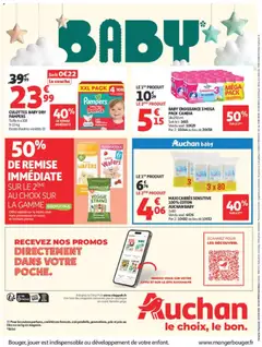 Auchan - Prévisualisation de Auchan prospectus valide à partir de 08.04.2026 | Page: 66 | Produits: Pampers, Coton