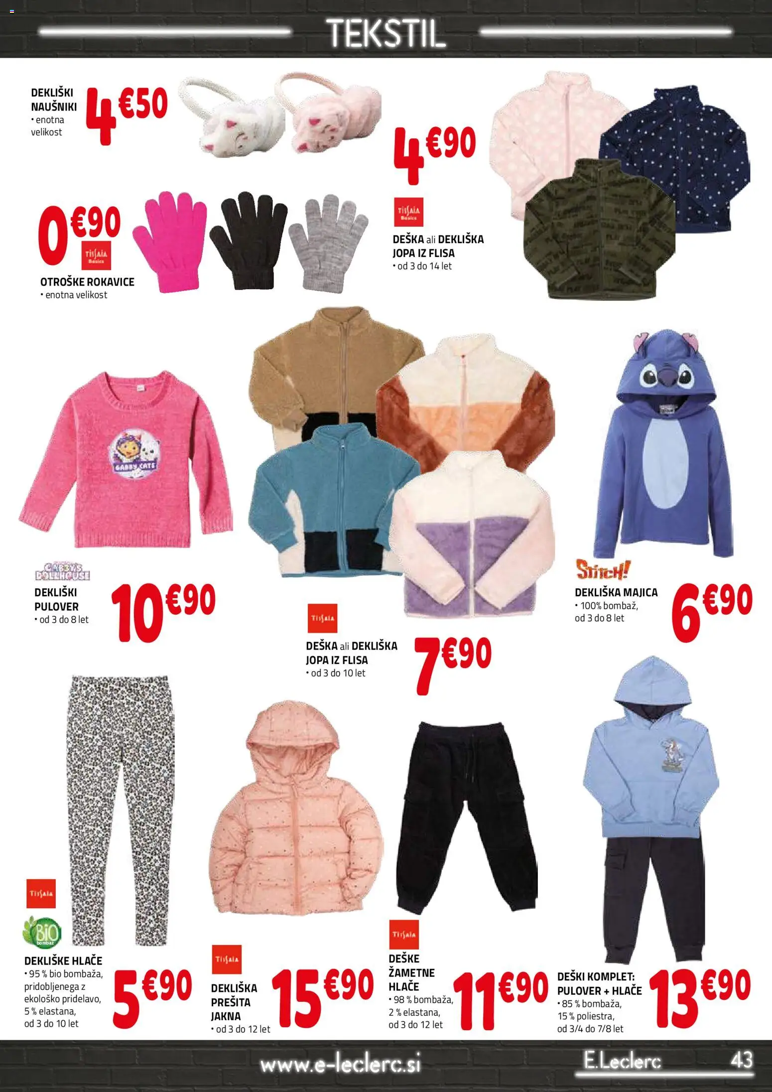 Novi E.leclerc katalog ponudbe – veljaven od 19.11.2025 | Stran: 43