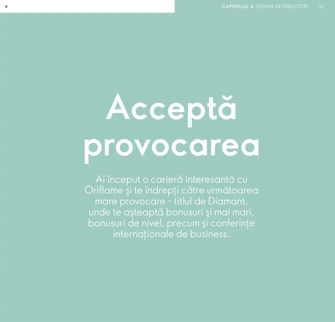 Oriflame catalog - Planul de Succes pentru Partenerul de Brand – valabil de la 09.07.2024 | Pagină: 57