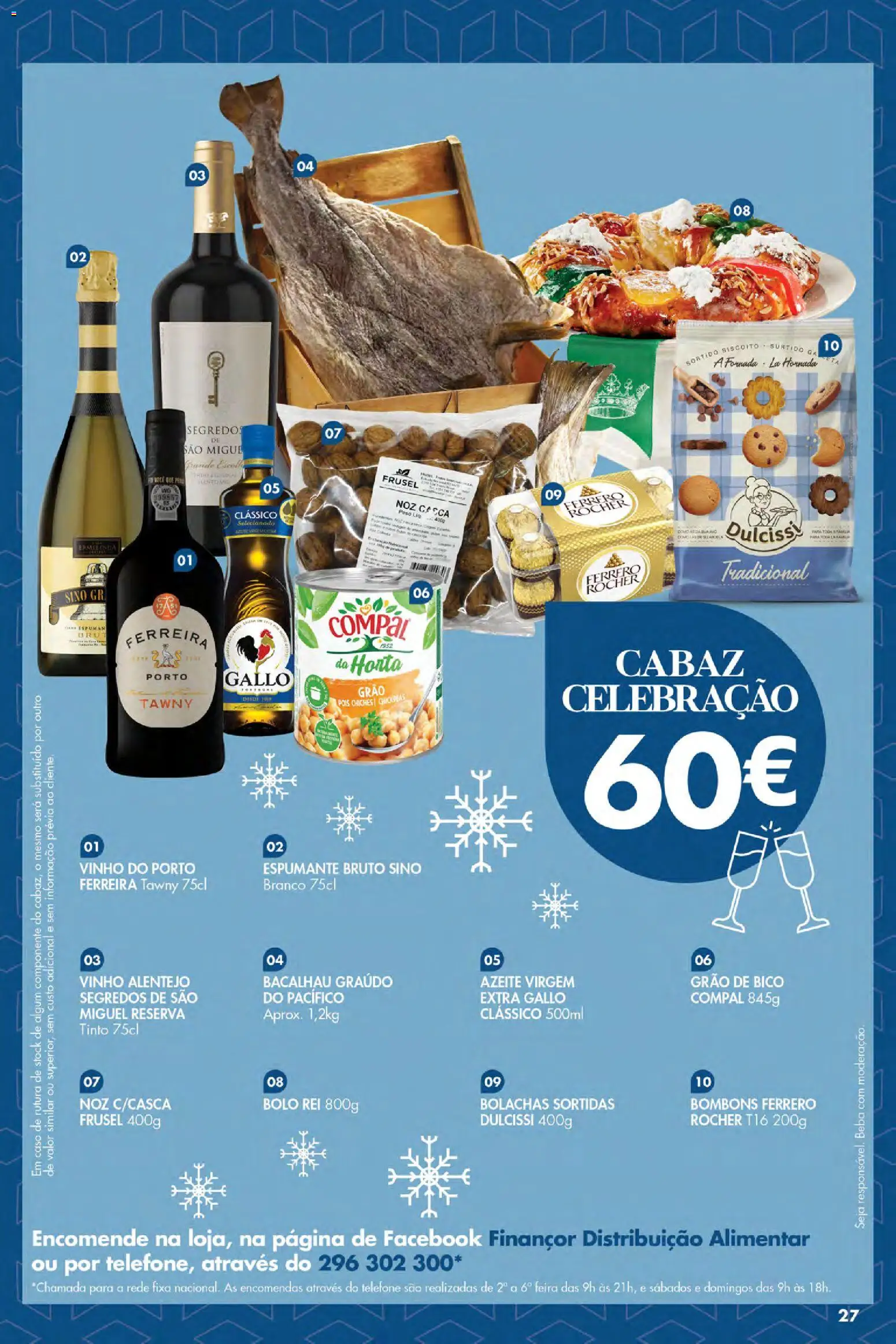 Pingo Doce Poupe Esta Semana Açores │ válido de 13.11.2025 | Página: 27 | Produtos: Telefone, Espumante, Bacalhau, Bolachas