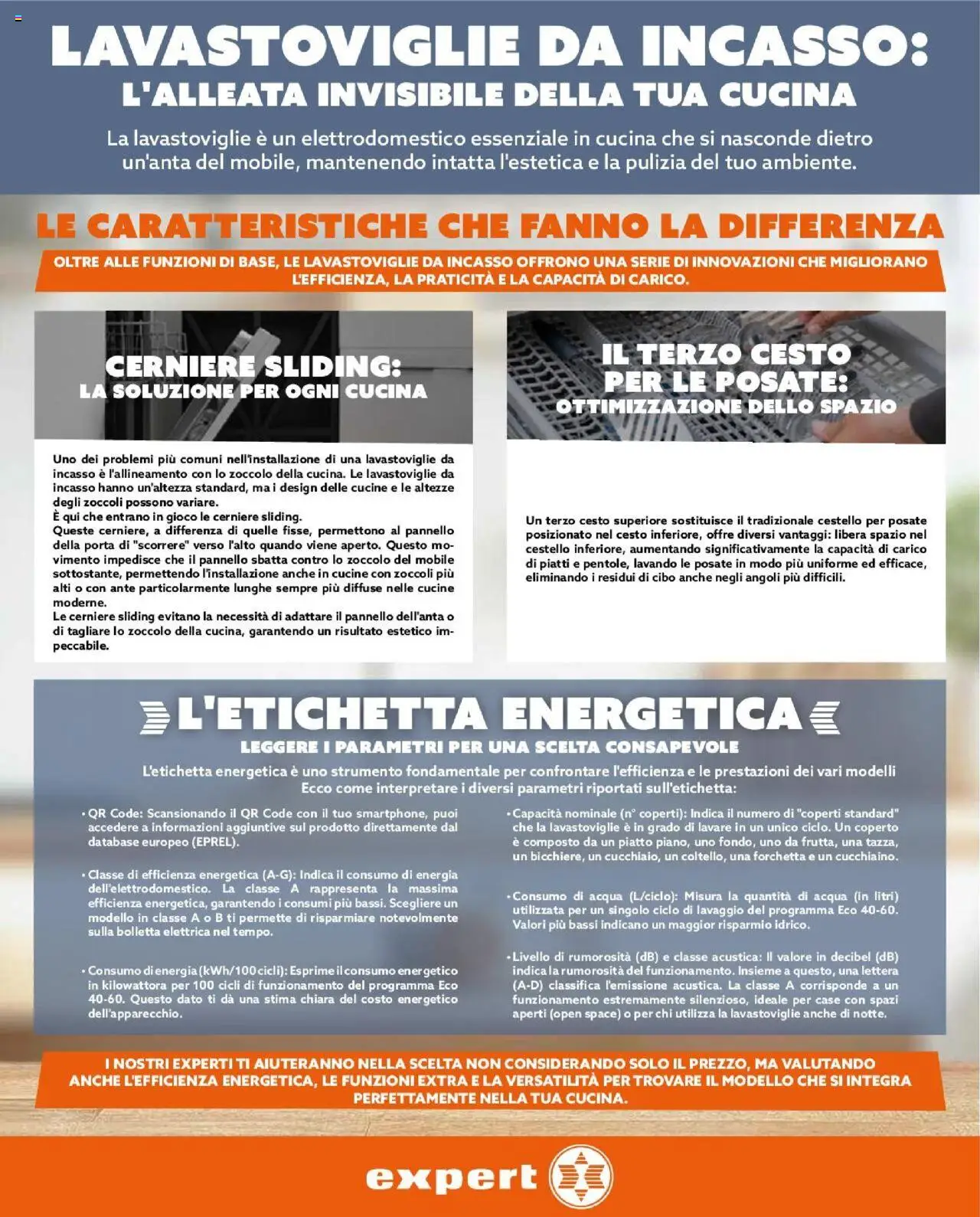 Volantino Expert del 16.10.2025 | Pagina: 8 | Prodotti: Posate, Lavastoviglie da incasso, Acqua, Gioco