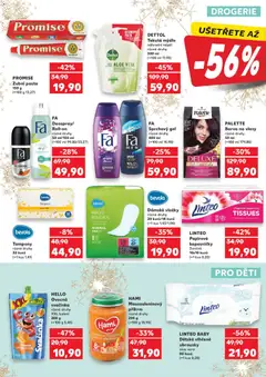 Náhled letáku DETTOL, Tekuté mýdlo náhradní náplň různé druhy 500 ml od 27.12.2025 | Strana: 41 | Produkty: Deodorant, Bevola, Aloe vera, Tampony