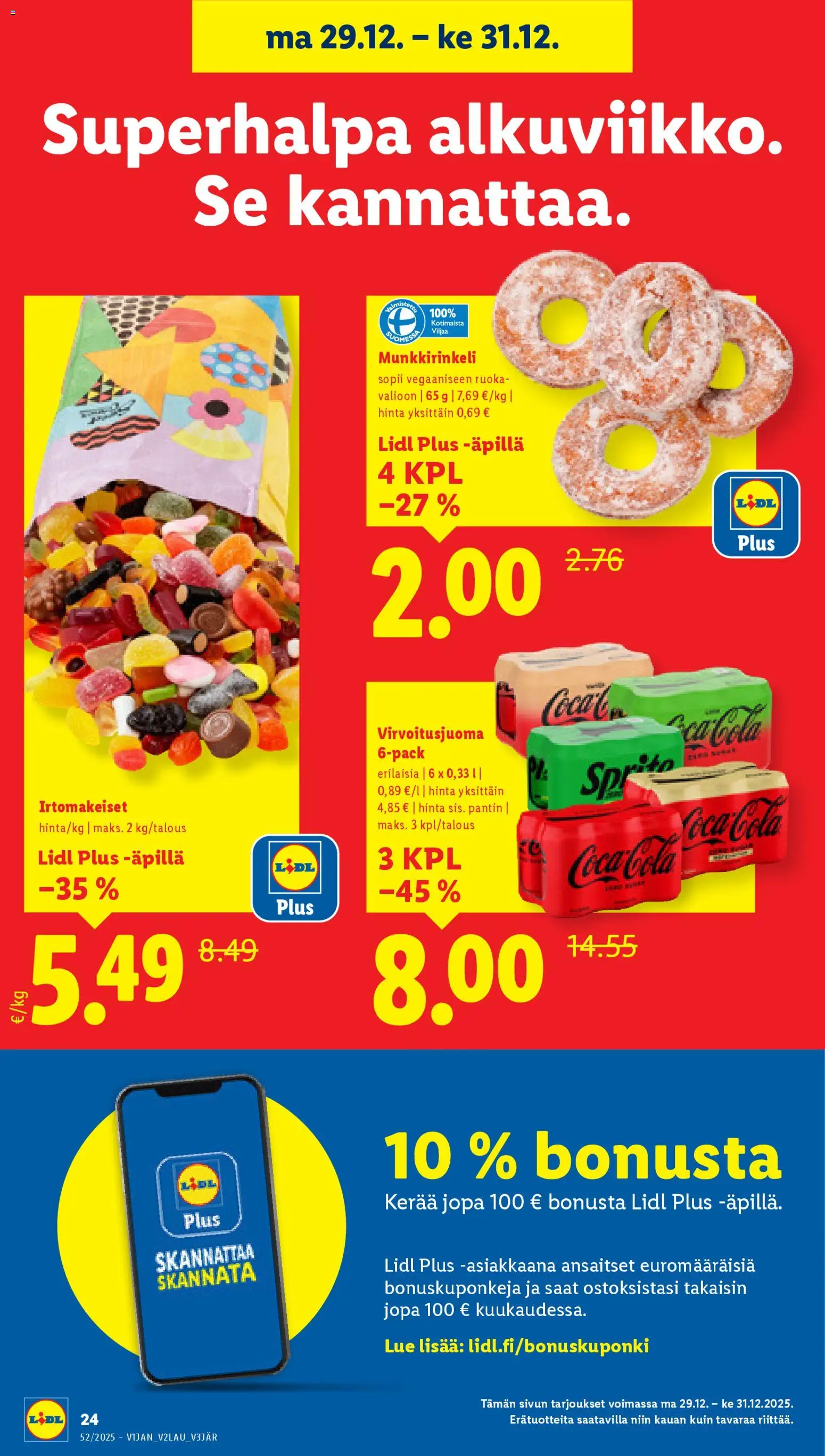 Lidl tarjoukset – voimassa 26.12.2025 alkaen | Sivu: 28