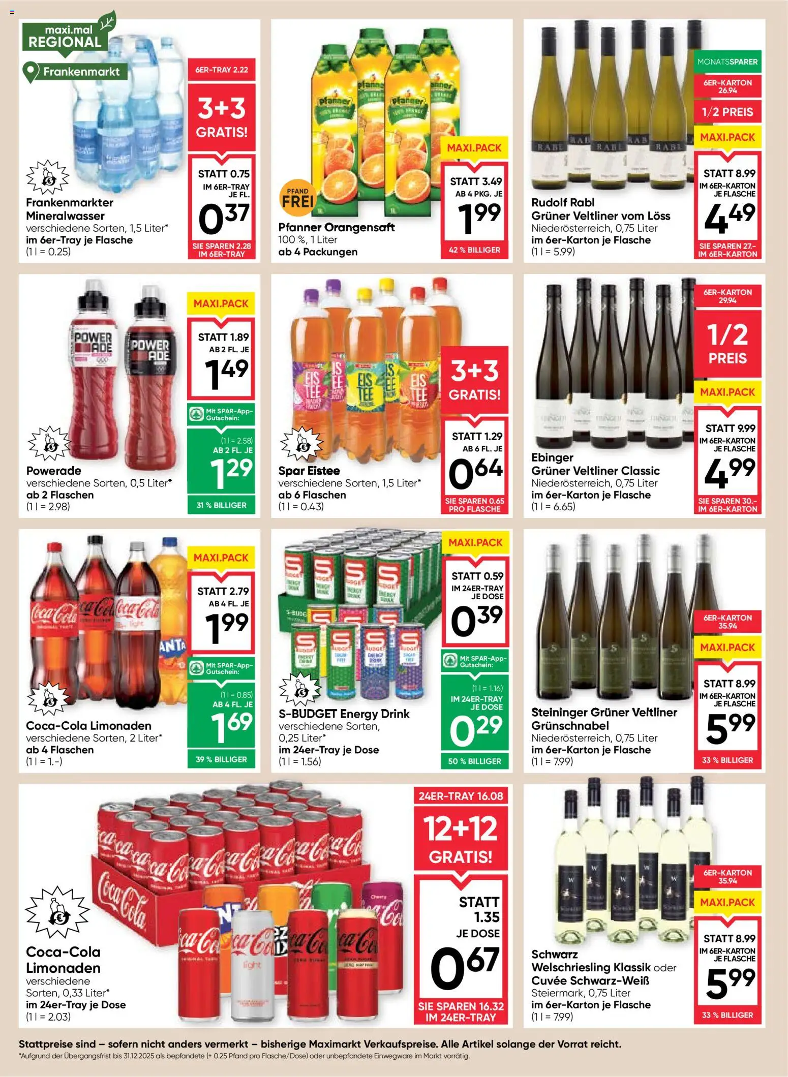 Maximarkt Flugblatt gültig ab 27.11.2025 | Seite: 16 | Produkte: Eis