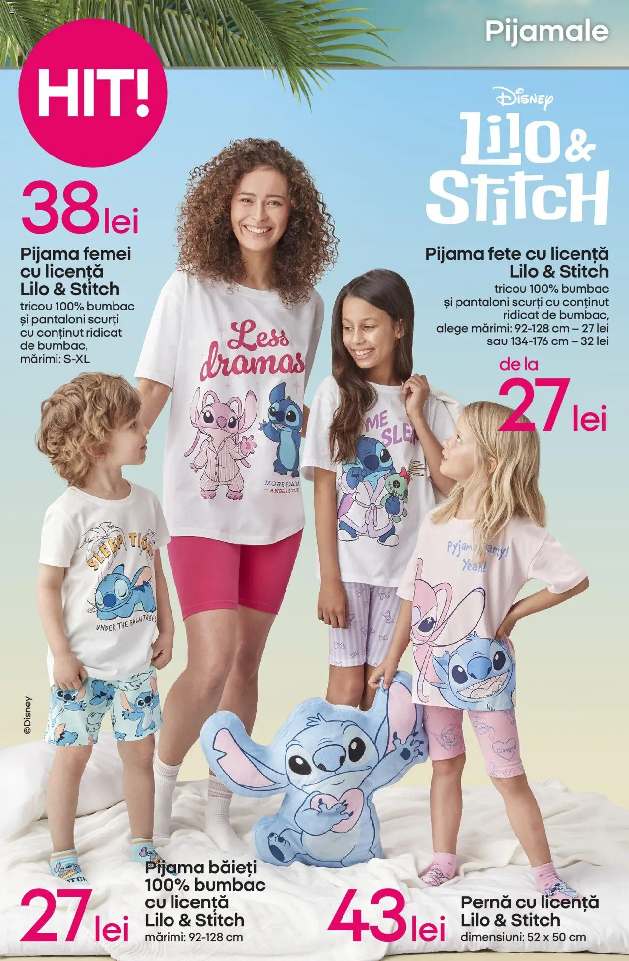 Catalog Pepco – valabil de la 03.07.2025 | Pagină: 6 | Produse: Tricou, Pantaloni, Pantaloni scurți, Pijamale