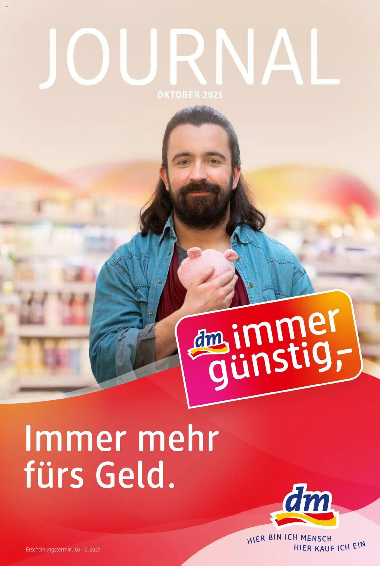dm drogerie markt Journal Oktober 2025 gültig ab 09.10.2025 | Seite: 1