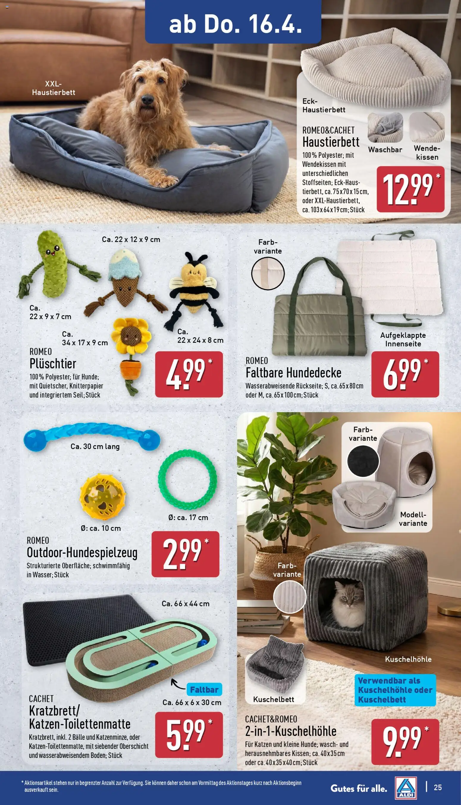 Aldi Prospekt 	 – gültig ab 13.04.2026 | Seite: 29 | Produkte: Kissen