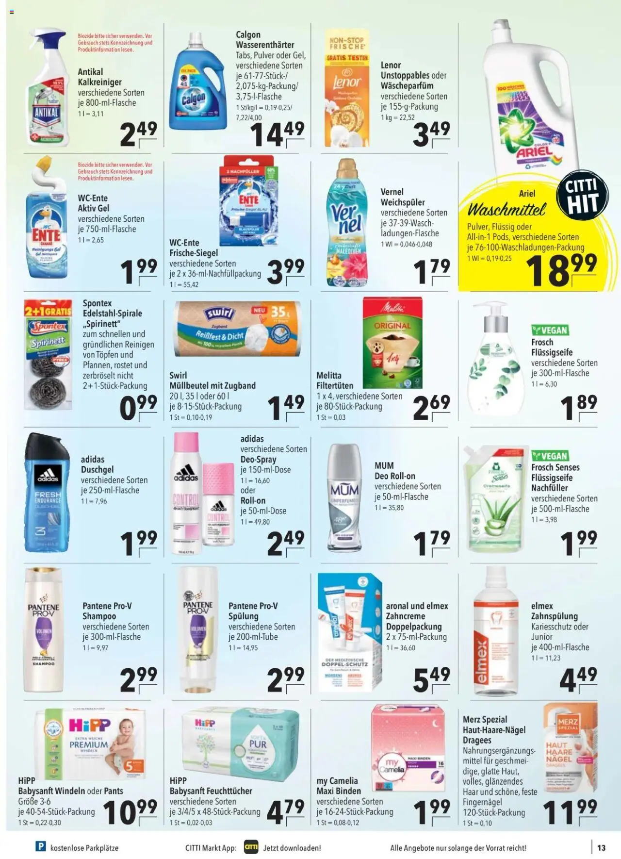 CITTI Tilbudsavis gyldig fra 23.07.2025 | Side: 15 | Produkter: Duft, Shampoo