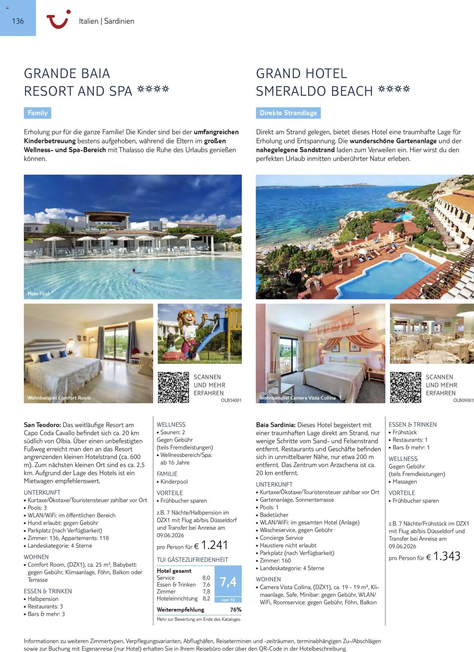 Aida  Südeuropa & Nordafrika 2026/27 – gültig ab 01.01.2026 | Seite: 136 | Produkte: Babybett