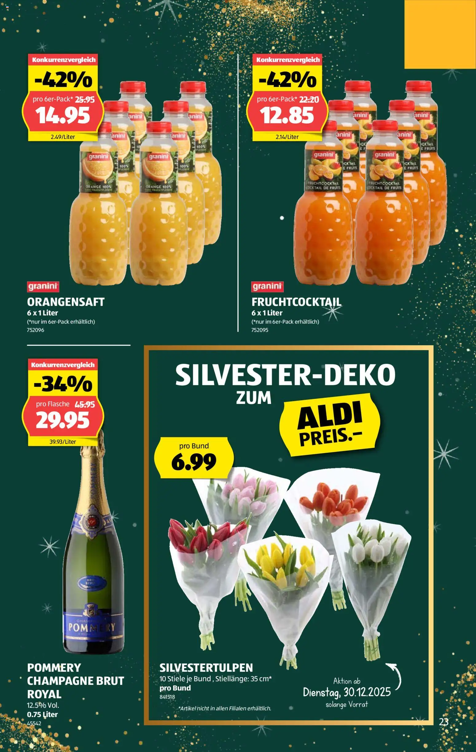 Aldi Aktionen – gültig ab 24.12.2025 | Seite: 23 | Produkte: Orangensaft